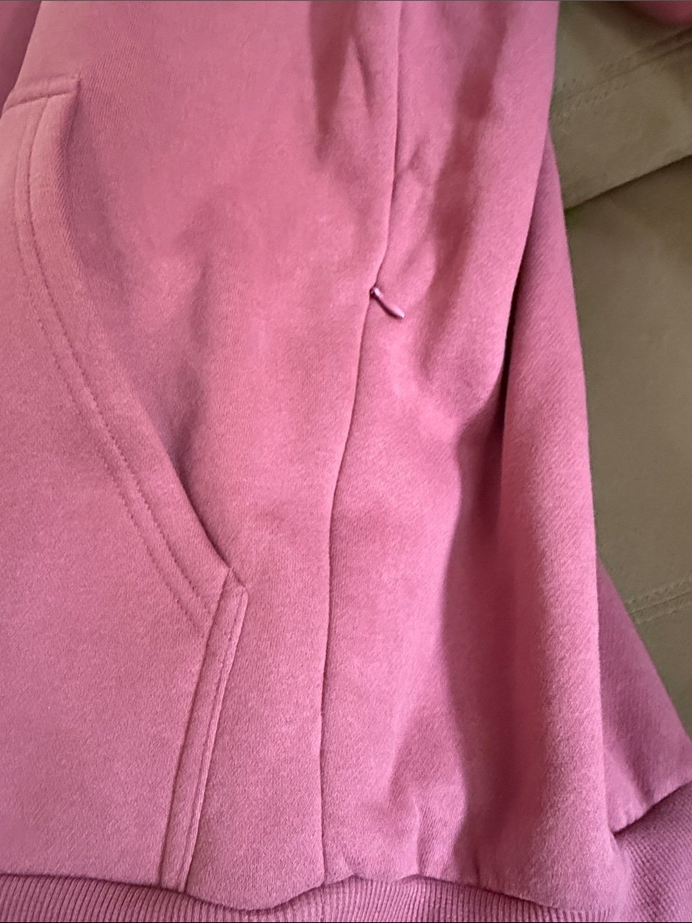 Comfrt Airplane Mode Hoodie with mask Berry color size XS Unisex - Picture 6 of 9